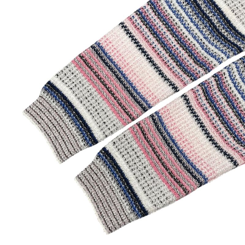 CHANEL Belted Knit Cardigan P77112 - Multicolor Cotton for Women