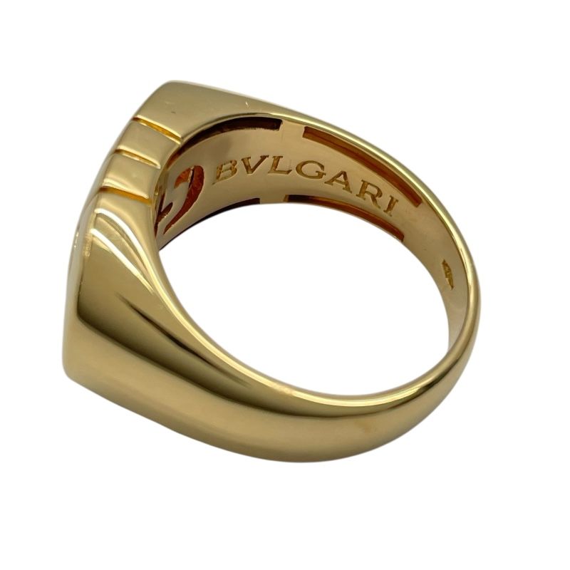 BVLGARI Parentesi Ring in 18K Yellow Gold - Timeless Elegance
