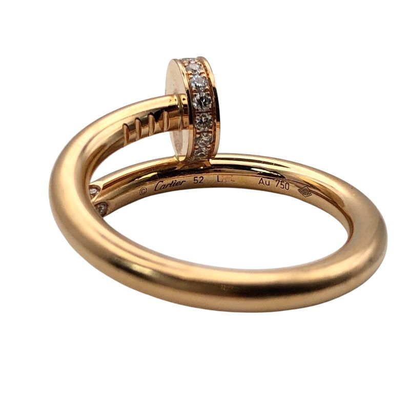 Cartier Juste un Clou Ring in 750PG Gold with Diamonds