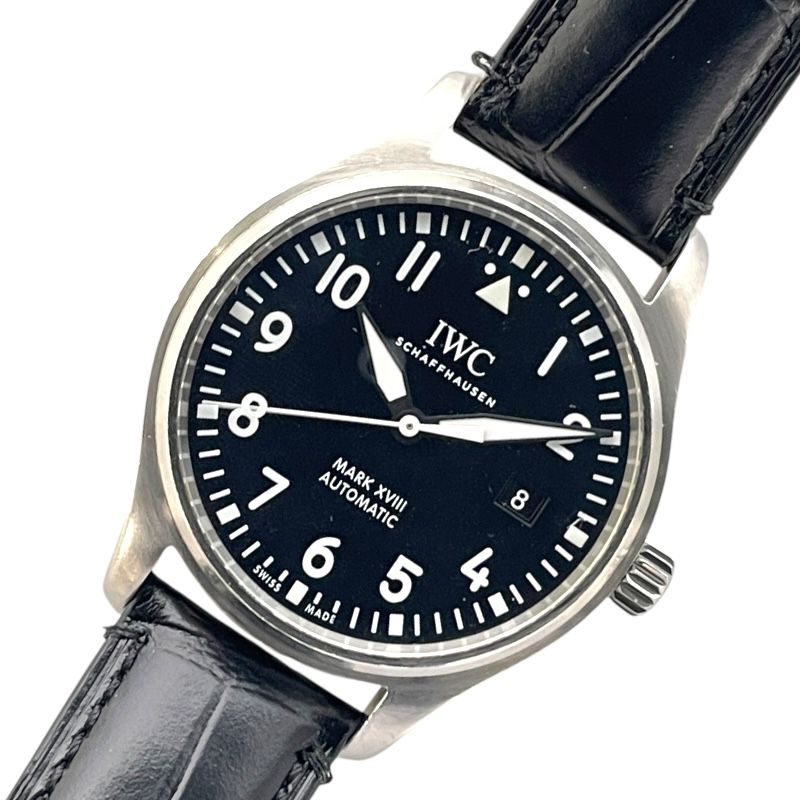IWC Pilot's Watch Mark VIII IW327001 - Black Stainless Steel Automatic