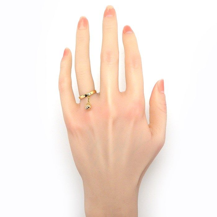 Cartier Baby Trinity Swing Drop Ring with Diamond - 3 Colors