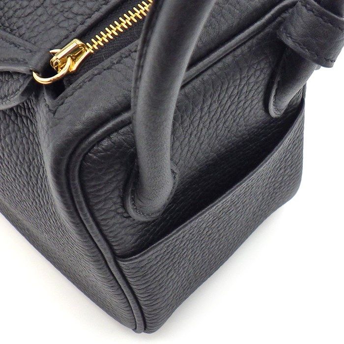 HERMES Lindy Mini Shoulder Bag - Black, 2024 Edition