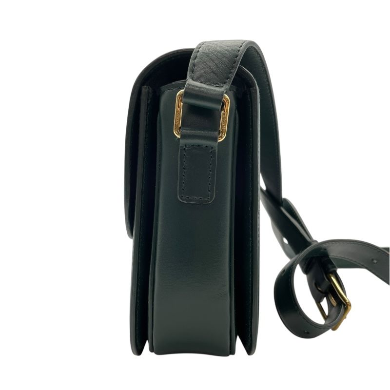 CELINE Classic Triomphe Bag in Amazon Shiny Calfskin