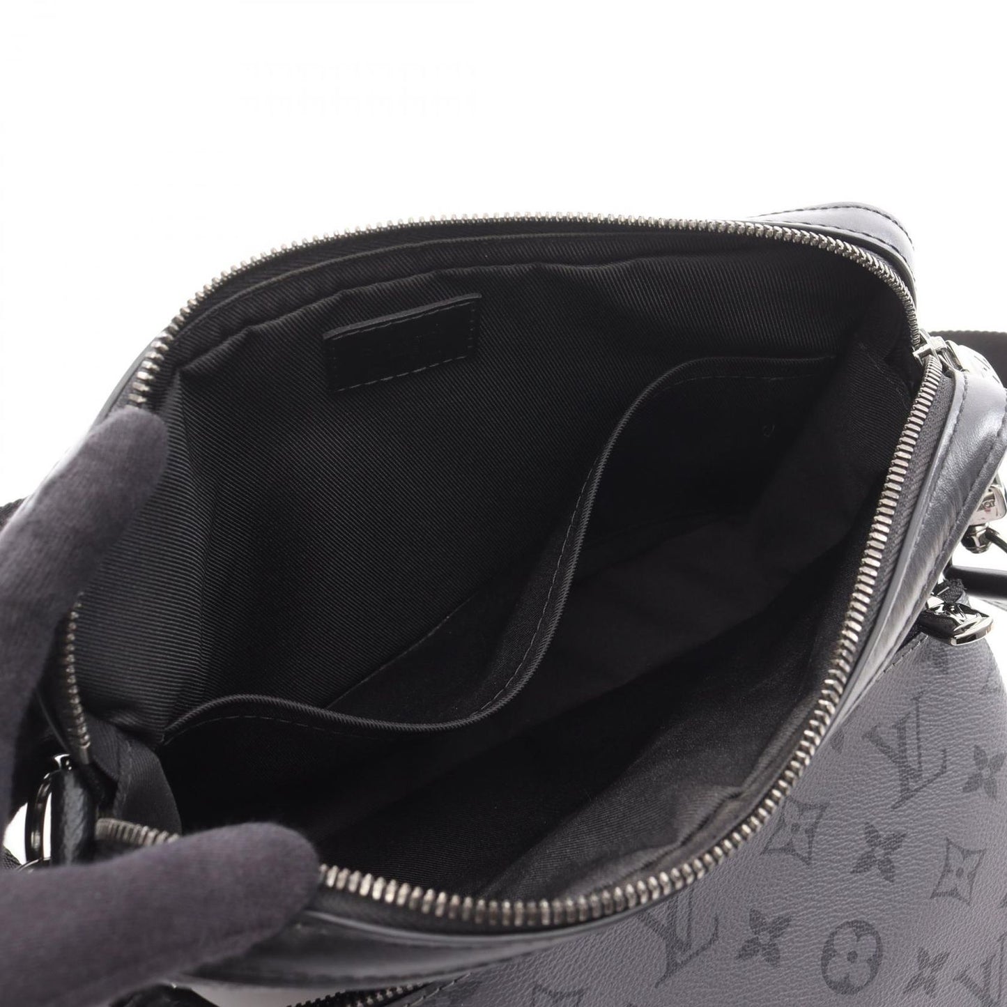 Louis Vuitton Trio Messenger Bag in Monogram Eclipse Canvas