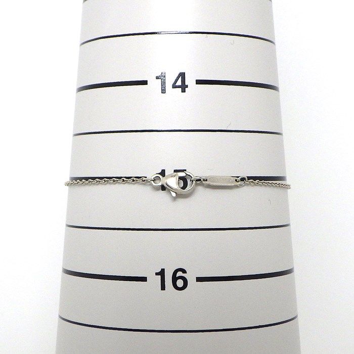 Tiffany & Co. Sentimental Heart Bracelet with Diamonds in Platinum