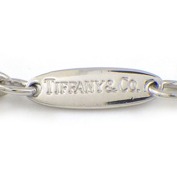 Tiffany & Co. Cross Necklace with Rock Crystal in Platinum PT950