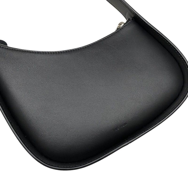 THE ROW Half Moon Bag in Black Calf Leather - Exquisite Craftsmanship