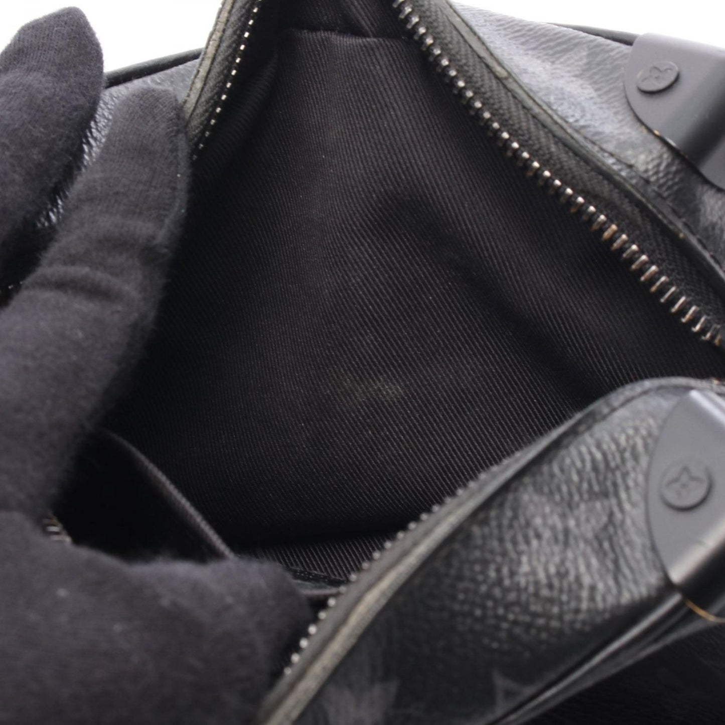 Louis Vuitton Mini Soft Trunk Monogram Eclipse Shoulder Bag
