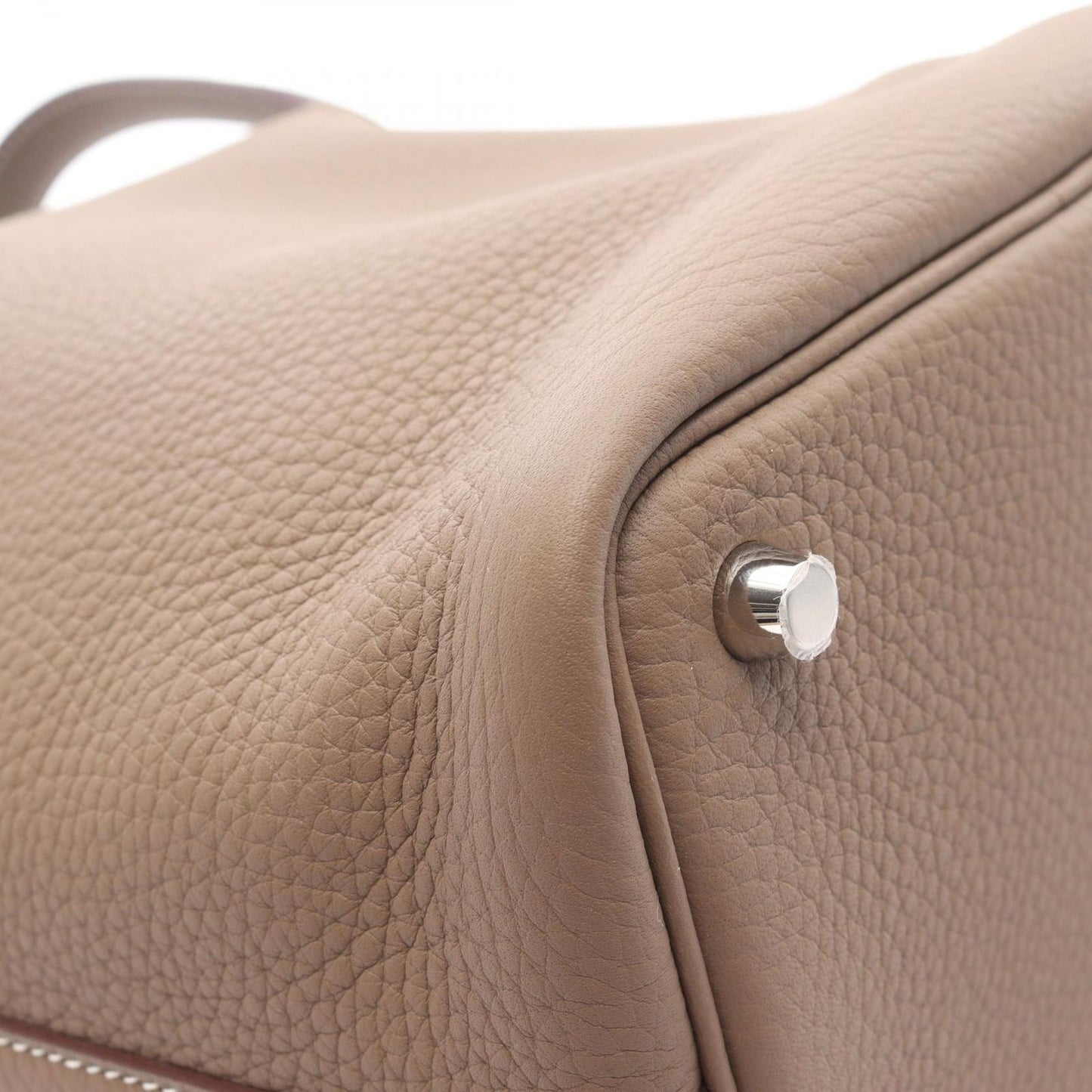 HERMES Picotin Lock PM Etoupe Handbag - Timeless Elegance