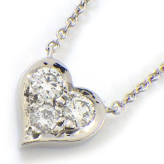Tiffany & Co. Sentimental Heart Diamond Necklace in Platinum PT950