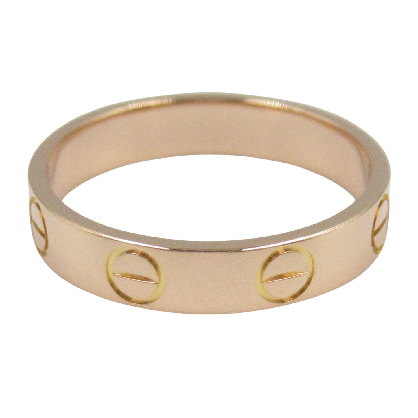 Cartier Mini Love Ring in 18K Pink Gold - Timeless Elegance