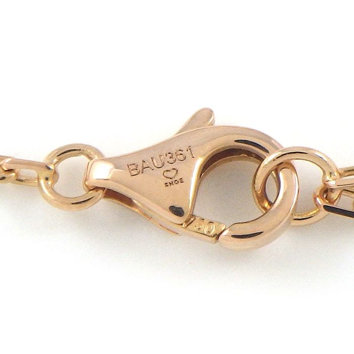 Cartier Trinity Necklace with Pink Sapphire in 18K Rose Gold