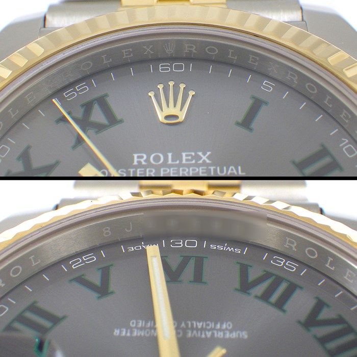 Rolex Datejust 41 126333 - Slate Dial, Fluted Bezel, Jubilee Bracelet