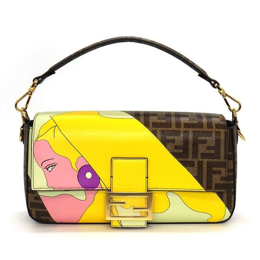 Fendi Antonio Lopez Zucca Mamba Bucket Handbag - Multicolor PVC Canvas