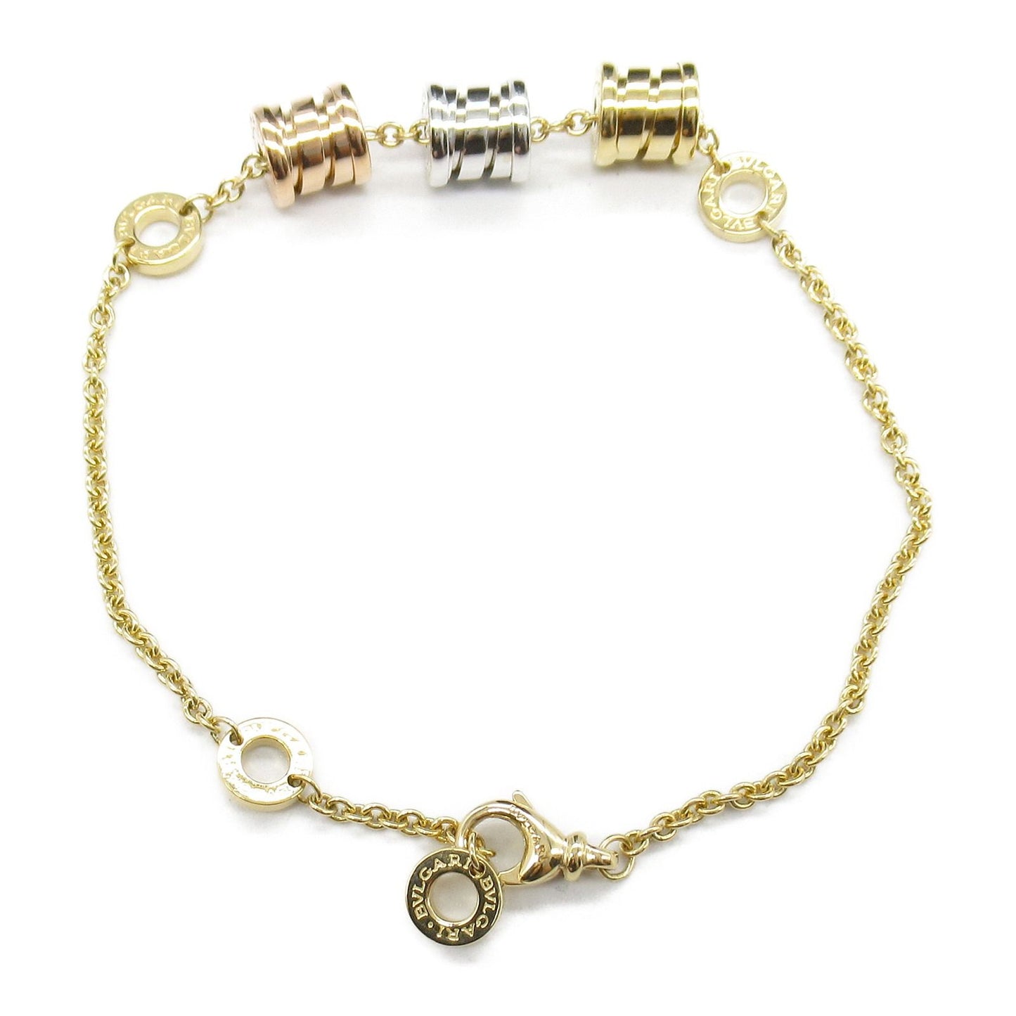 BVLGARI B-zero1 Bracelet in K18 Yellow & White Gold - Unisex