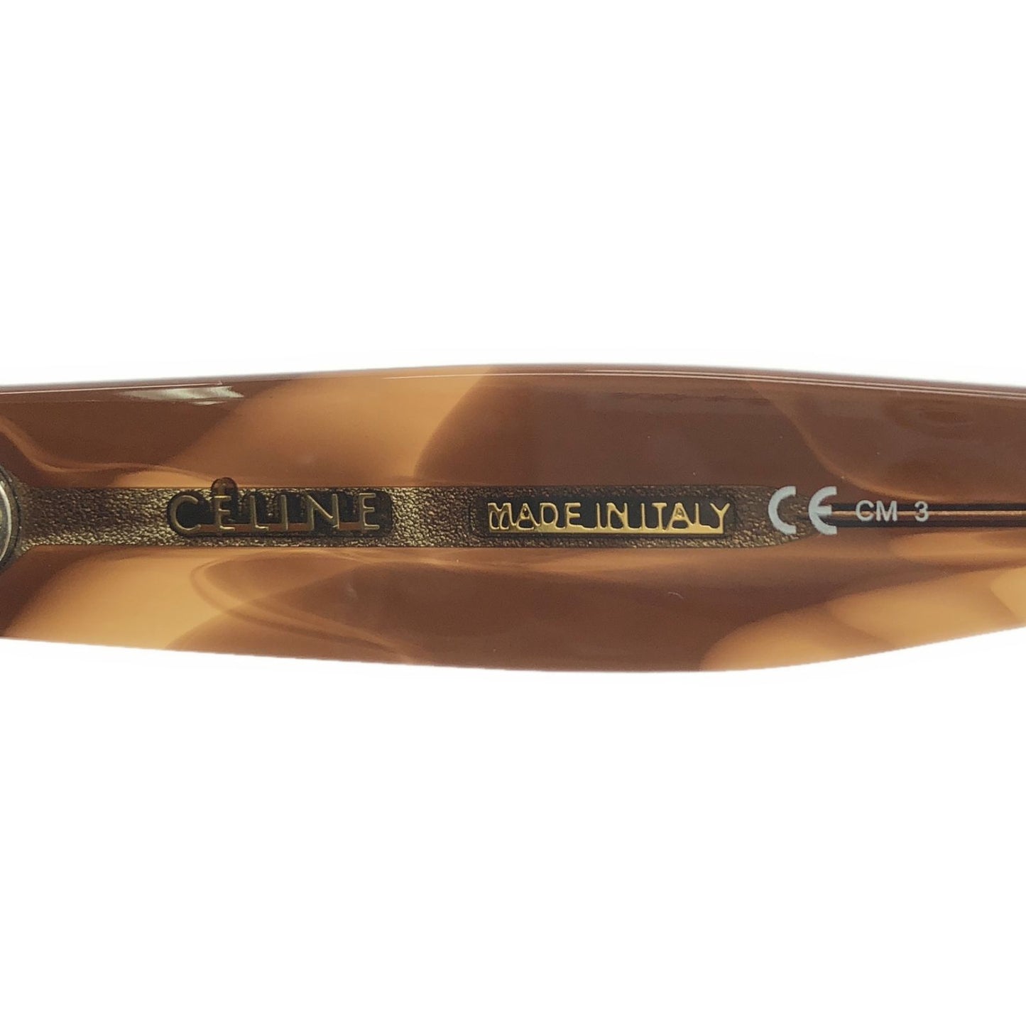 CELINE Brown Plastic Sunglasses - Timeless Elegance