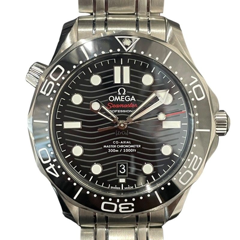 OMEGA Seamaster Diver 300M Co-Axial Men's Watch - Black Stainless Steel