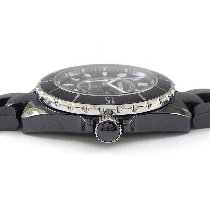 Chanel J12 H0685 Automatic Watch - Black Ceramic & Stainless Steel
