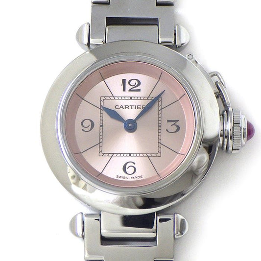 Cartier Miss Pasha W3140008 - Exquisite Pink Dial Timepiece