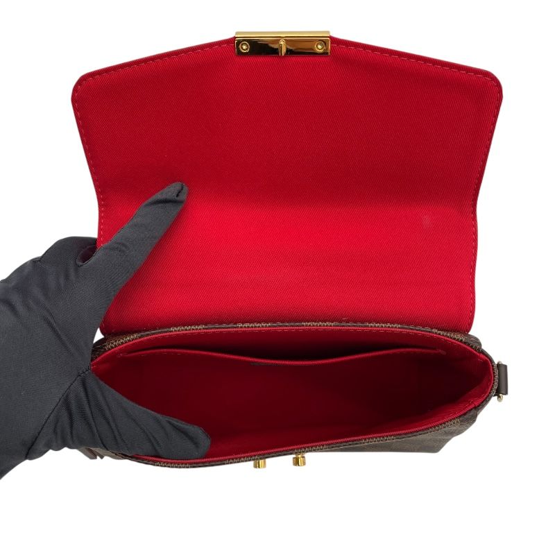 Louis Vuitton Croisette N59000 Brown Damier Ebene Shoulder Bag