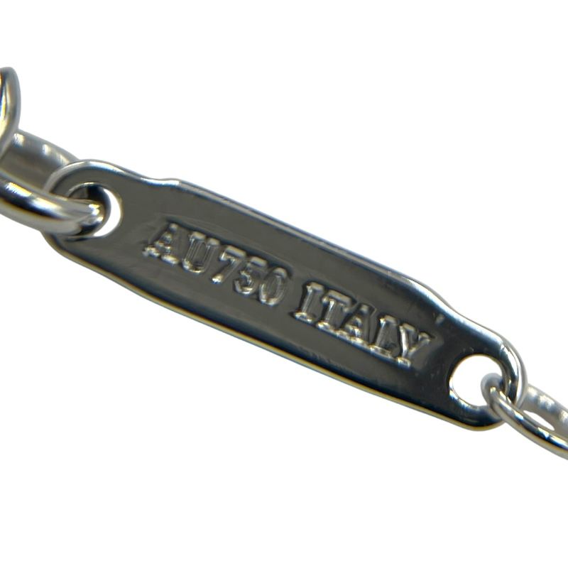 Tiffany & Co. Open Atlas Medallion Necklace in White Gold & Diamonds