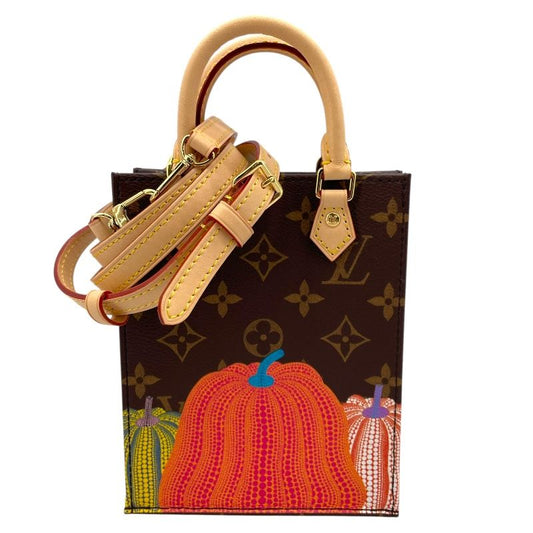 Louis Vuitton x Yayoi Kusama Petite Sac Plat - Monogram Pumpkin