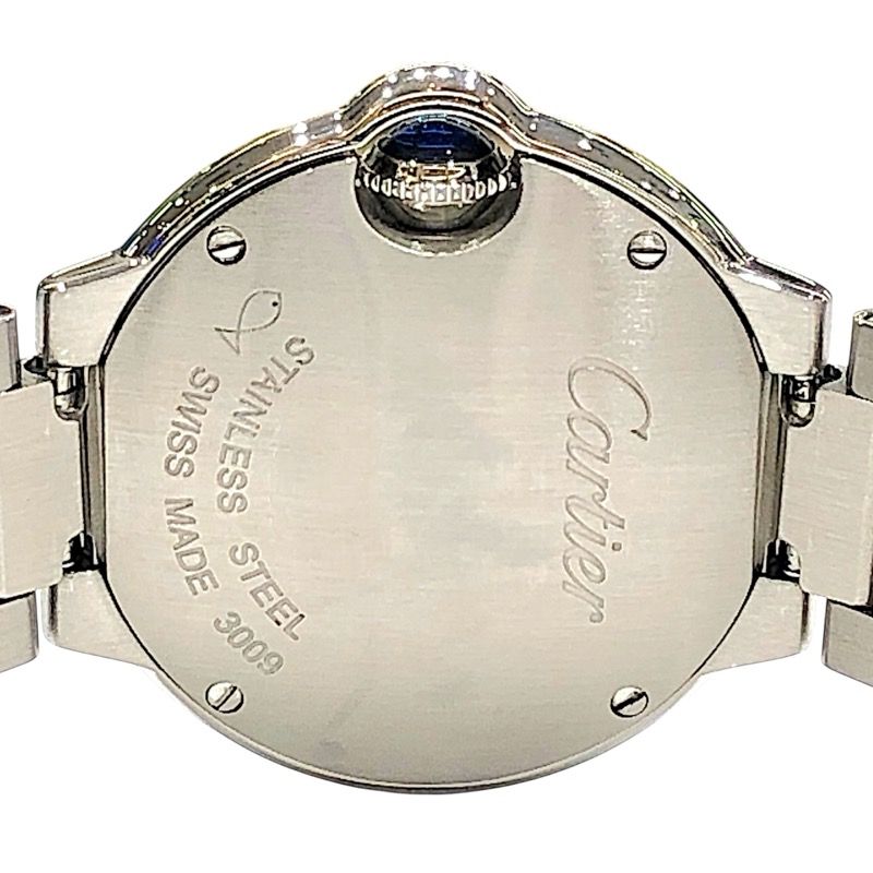Cartier Ballon Bleu 28mm Silver Women's Watch - W4BB0015