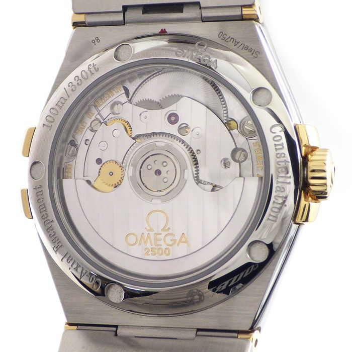 OMEGA Constellation Automatic Watch - 35mm Grey Dial, K18YG & SS