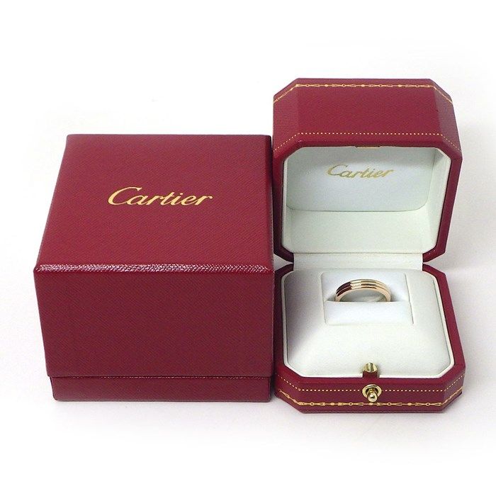 Cartier Trinity Wedding Ring in Three Colors - K18 Gold