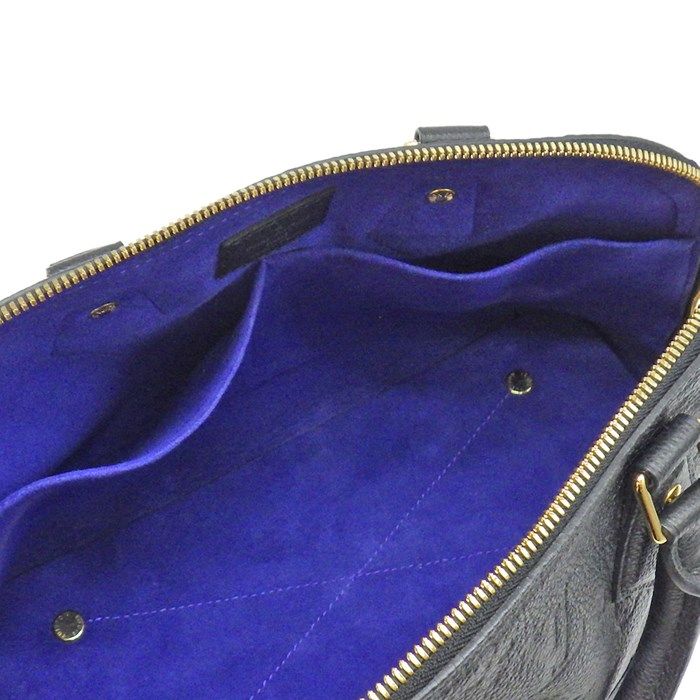 Louis Vuitton Neo Alma PM Handbag in Black Monogram Empreinte