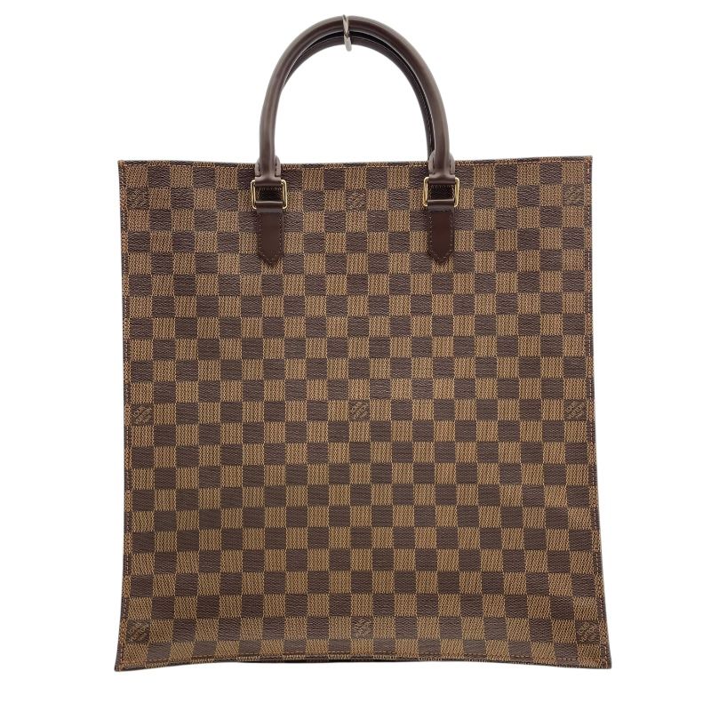Louis Vuitton Sac Plat N51140 Brown Damier Ebene Handbag
