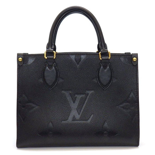 Louis Vuitton OnTheGo PM Handbag in Noir Monogram Empreinte