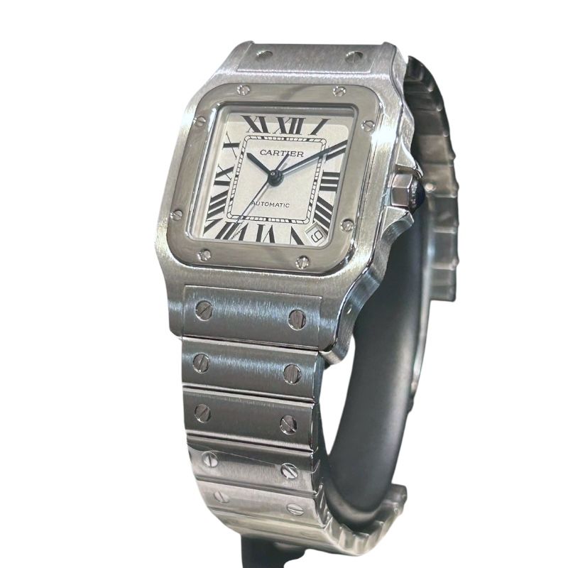 Cartier Santos Galbee XL W20098D6 - Iconic Silver Automatic Watch