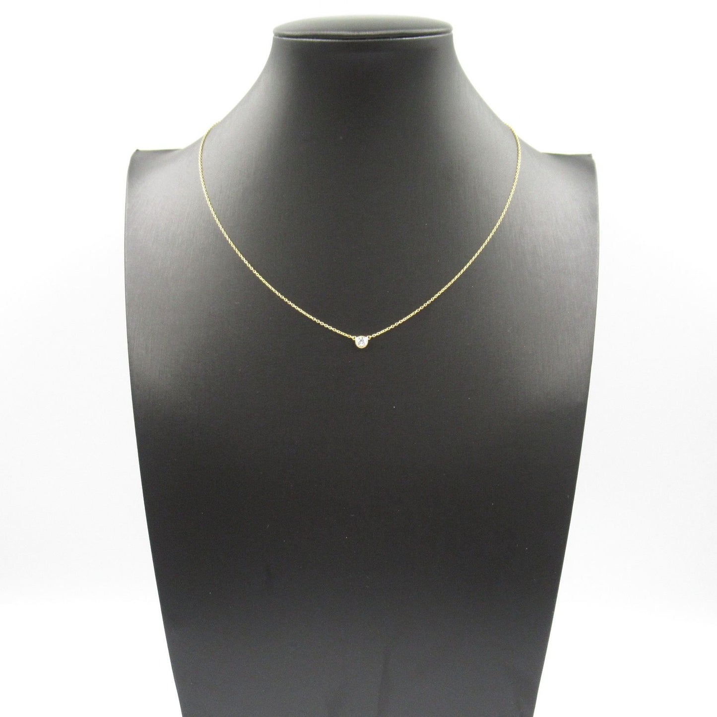 TIFFANY & CO. By the Yard Necklace in 18K Yellow Gold with Diamonds