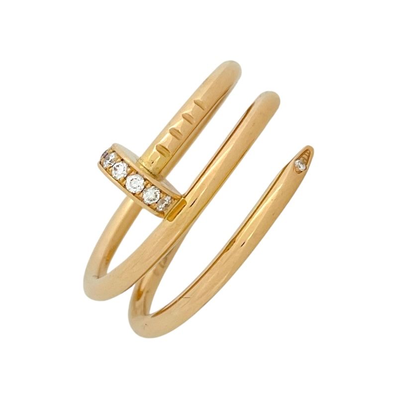 Cartier Juste un Clou Diamond Ring SM in 18K Pink Gold