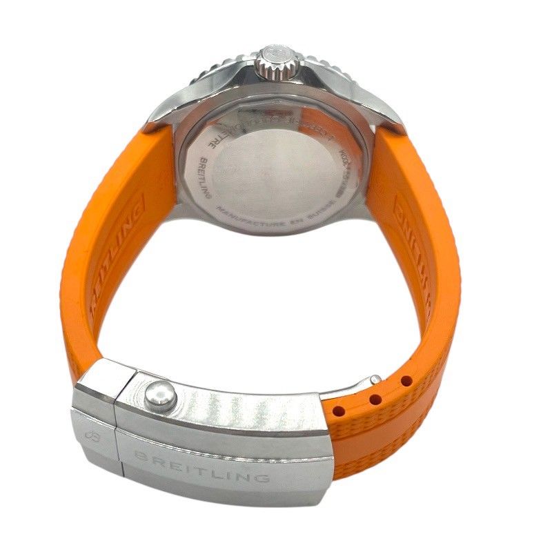 Breitling Superocean Automatic 36 - Orange Dial Ladies Watch