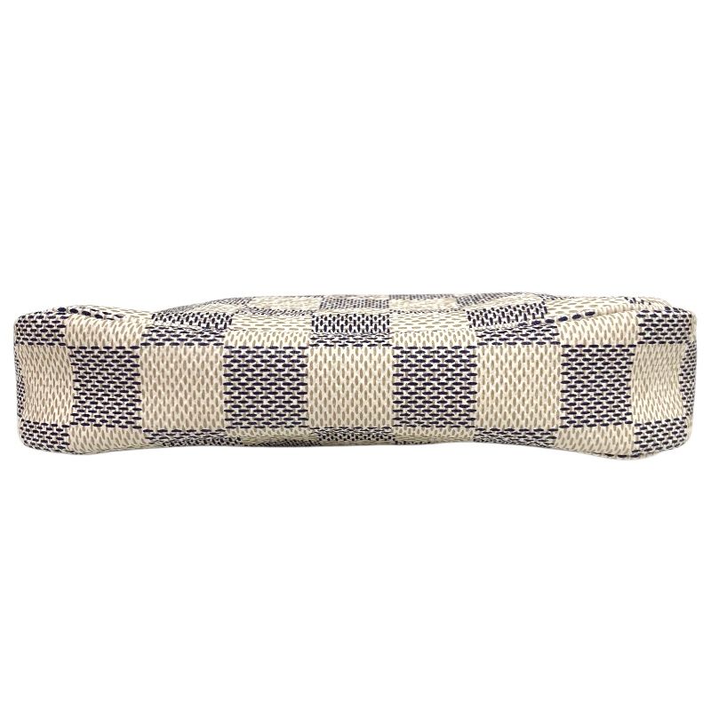 Louis Vuitton Mini Pochette Accessoires N58010 - White Damier Azur Canvas