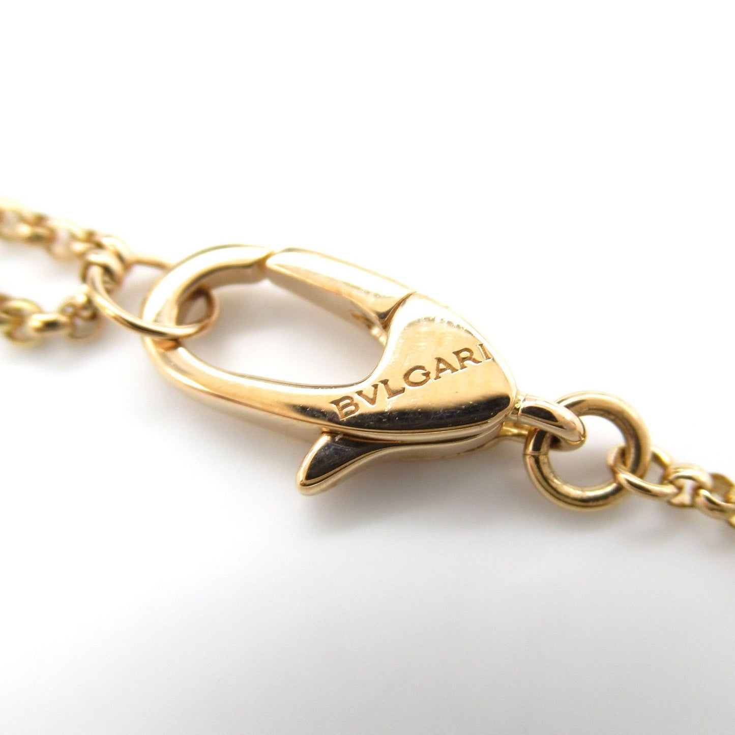 BVLGARI Bvlgari Mother of Pearl Necklace in 18K Pink Gold