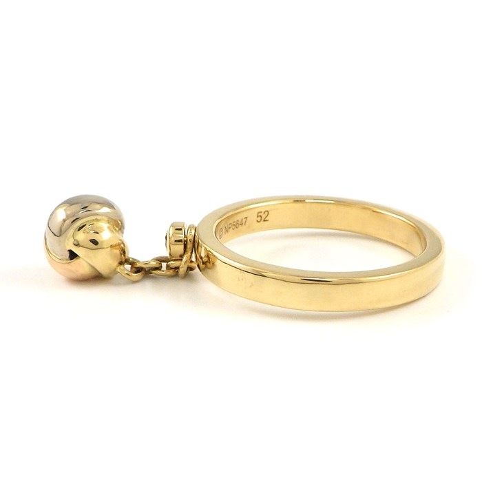 Cartier Trinity Swing Drop Ring with Diamond - 18K Gold
