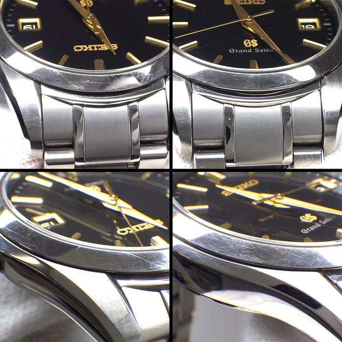 Grand Seiko 9F Quartz SBGX069 - Exquisite Black Dial Timepiece