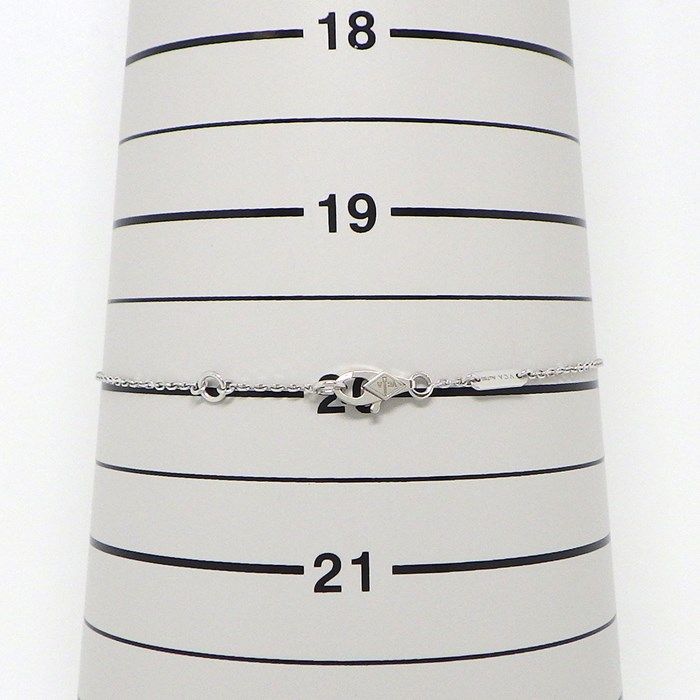 Van Cleef & Arpels Frivole Mini Bracelet with Diamond in K18 White Gold
