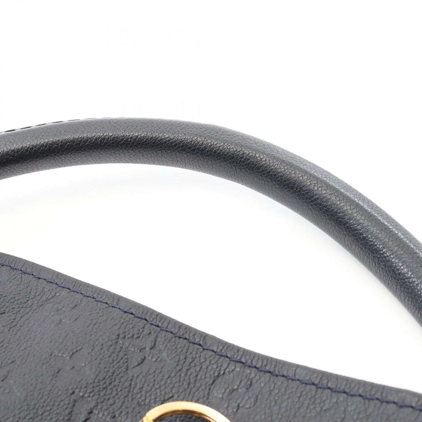 Louis Vuitton Artsy MM Shoulder Bag in Navy Monogram Empreinte Leather