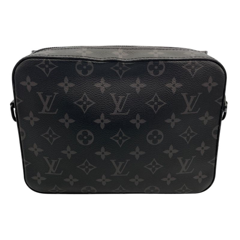 Louis Vuitton Steamer Messenger Bag M45585 - Black Monogram Eclipse