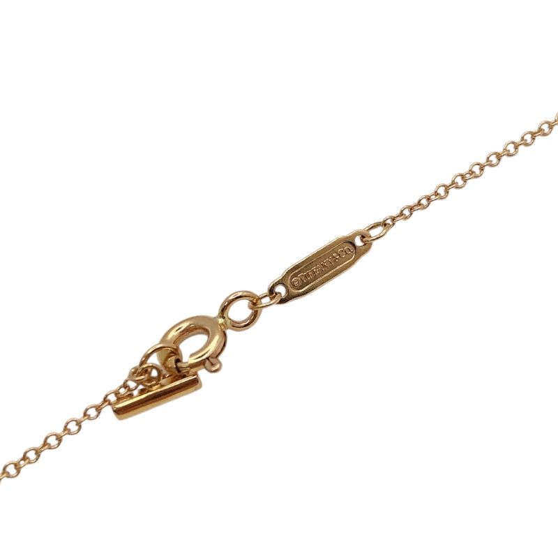 Tiffany & Co. T Smile Necklace in K18 Pink Gold - Exquisite Elegance