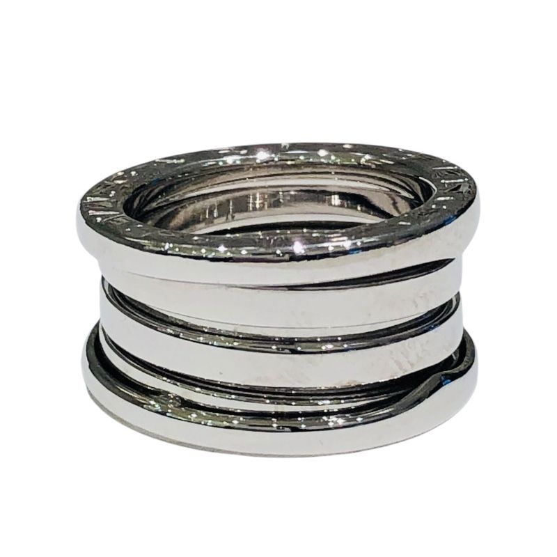 BVLGARI B.zero1 3-Band Ring in 18K White Gold - Size 6.5