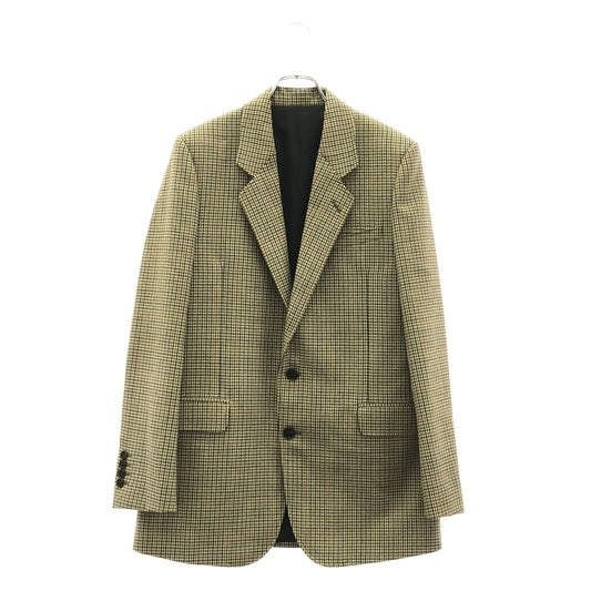 CELINE Beige Wool Tailored Jacket - Timeless Elegance