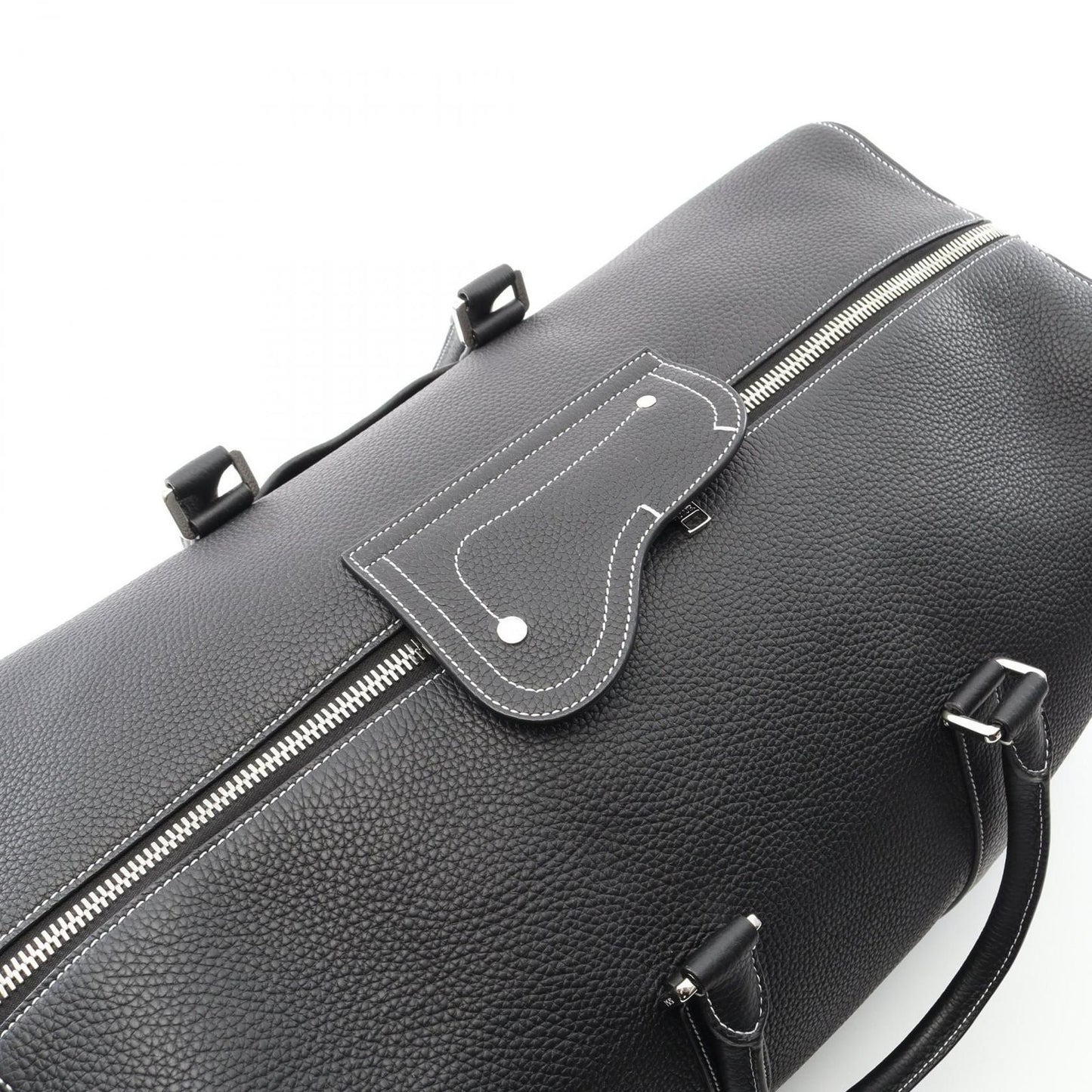 Dior Lango 50 Boston Bag in Black Leather - Timeless Elegance