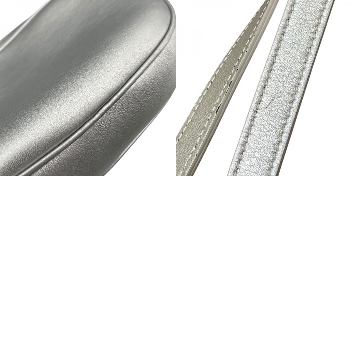 CELINE C Charm Small Camera Bag in Silver with Gold Hardware