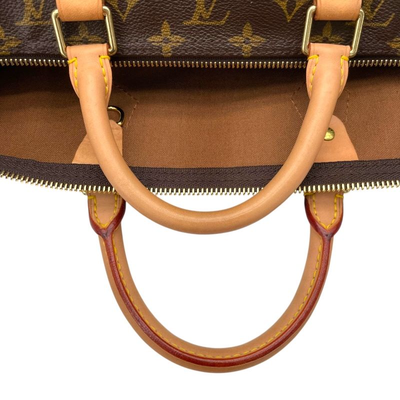 Louis Vuitton Speedy 40 Monogram Canvas Handbag - Brown
