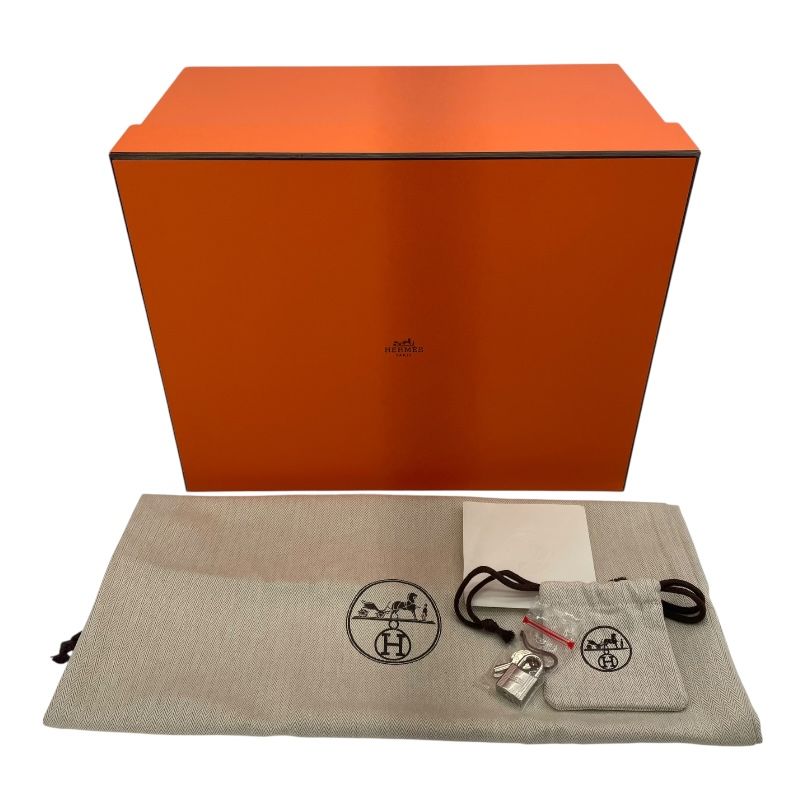 HERMES Picotin Lock MM Handbag in Etoupe with Silver Hardware